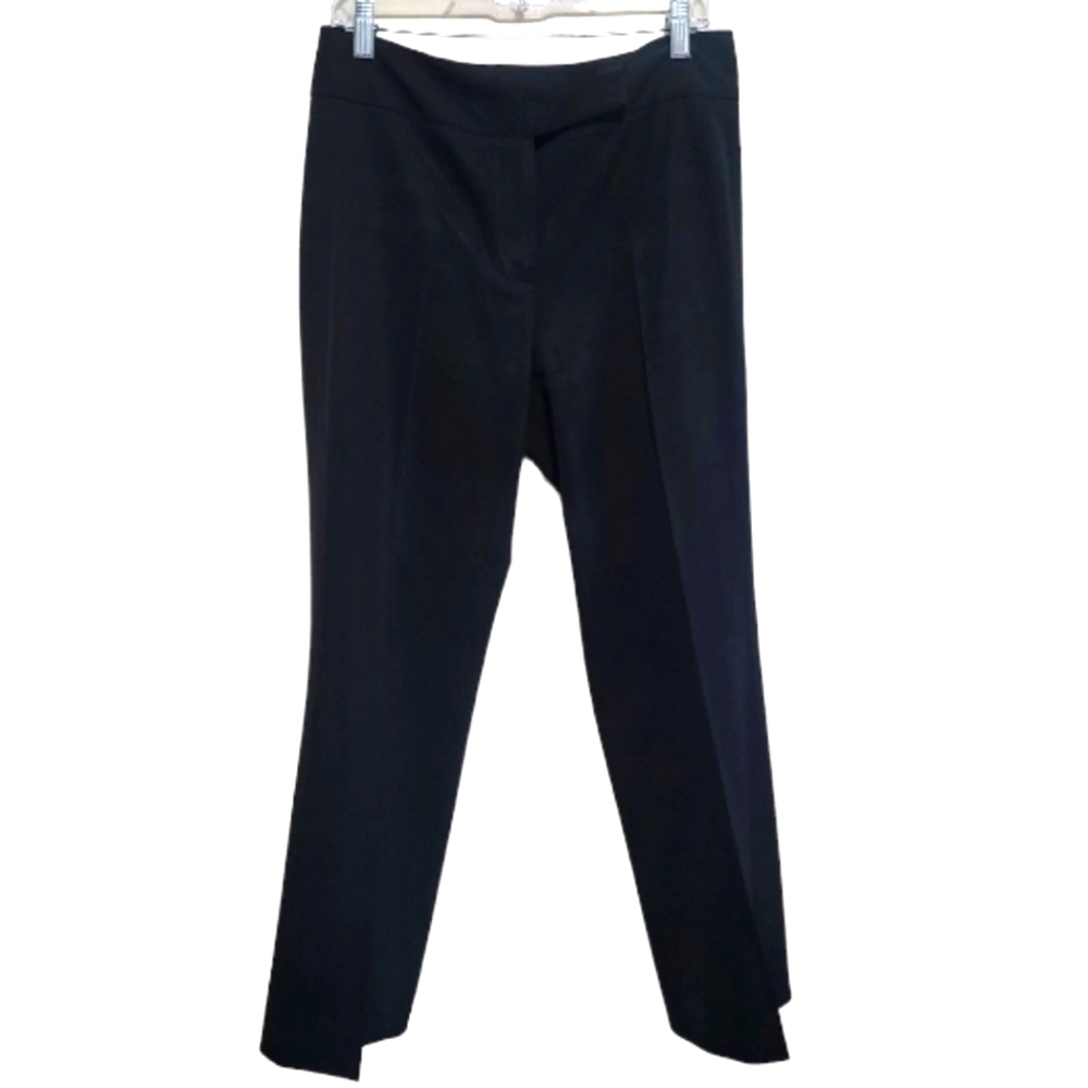 Tahari Women's Black Trousers Dress StraightLeg Pants  Size 8